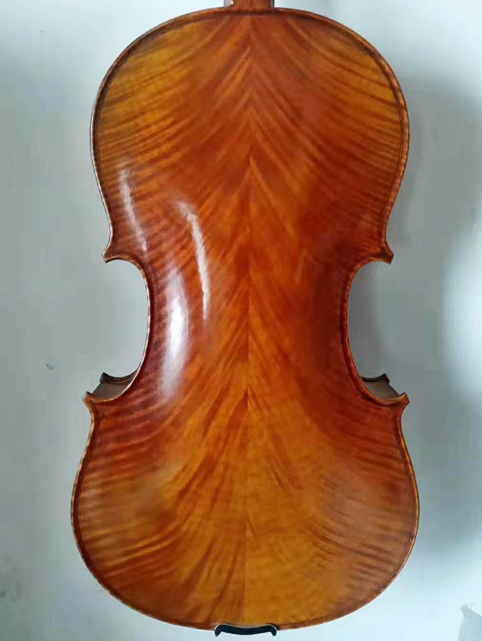 火焰紋歐料手工小提琴