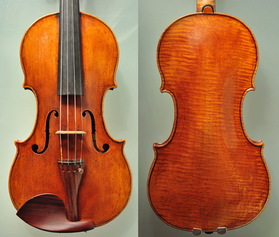 為呂思清用過(guò)的小提琴調(diào)整聲音