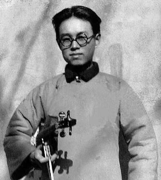 小提琴家譚抒真在北京大學(xué)音樂(lè)傳習(xí)所